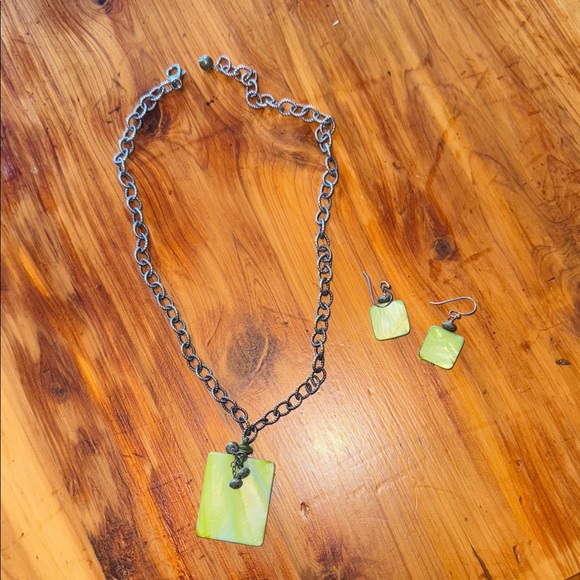Silpada Pendant Necklace and Earrings - Picture 1 of 5